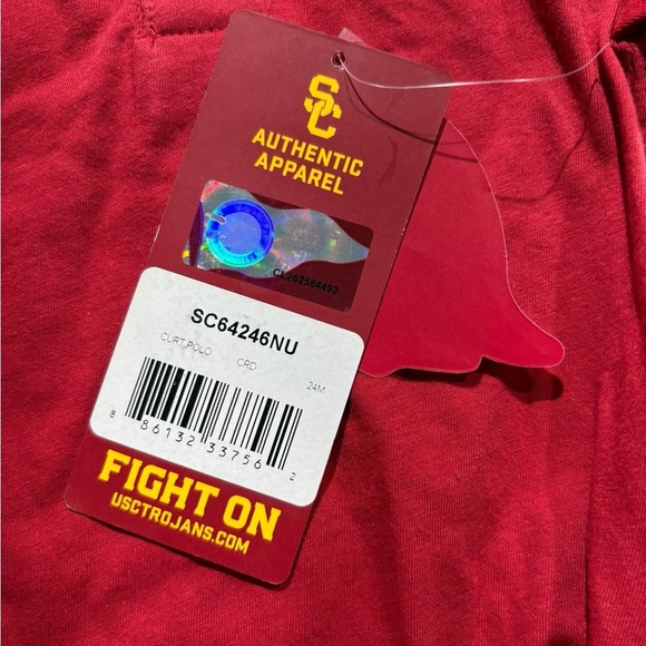 USC Authentic Apparel Trojan Onesie size 24 Months NWT - Picture 6 of 7